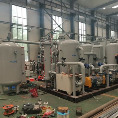System zur Rückgewinnung von Stickstoffgasen mit hoher Recyclingrate für Edelstahlstreifen