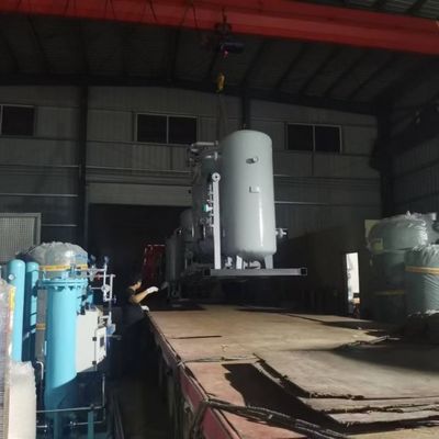 Mobiler Stickstoffgenerator für Edelstahlstreifen