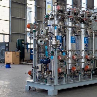 Dauerbetrieb PSA-Wasserstoffgasanlage mit hohem Arbeitsdruck