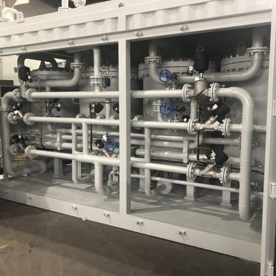 Automatische Anlage zur Erzeugung von Stickstoffgas in mobilen Containern