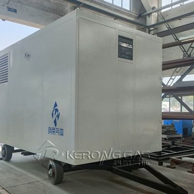 Mobiler Container-Anhänger-Membran-Stickstoffgenerator für Öl und Gas