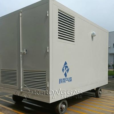 Mobiler Container-Anhänger-Membran-Stickstoffgenerator für Öl und Gas