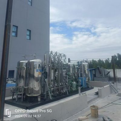800Nm3/Hr Maschine zur Rückgewinnung von Abgasen mit großer Durchflussrate für den Recycling vor Ort