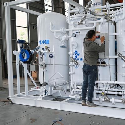 27barG Arbeitsdruck Kohlenstoffstahl Material Stickstoffgenerator für Laserschneiden