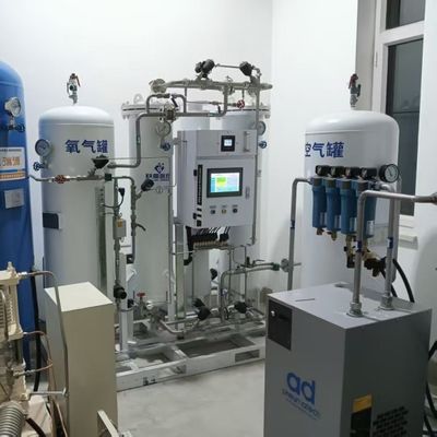 380V Wechselfrequenz medizinischer PSA-Sauerstoffgenerator mit Druckluft