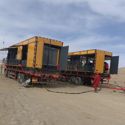1000SCFM 95% Stickstoffreinheit Mobil Membran Separation Stickstoffgenerator