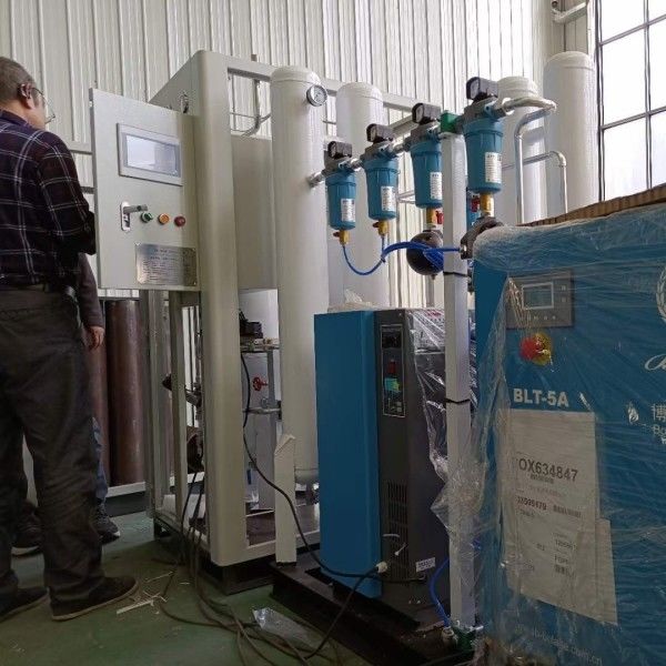 Einfache Installation Hochreine 99,5% PSA-basierte Sauerstoffanlage mit Sauerstoffmonitor