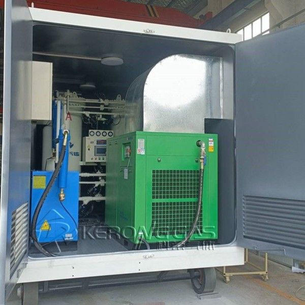 15 Bar Anlage mit Stickstoffluftgenerator für das Laserschneiden aus Edelstahl
