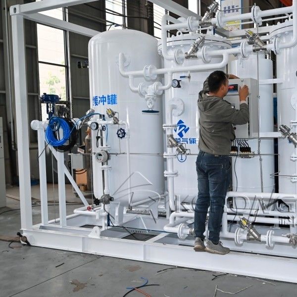 27barG Arbeitsdruck Kohlenstoffstahl Material Stickstoffgenerator für Laserschneiden