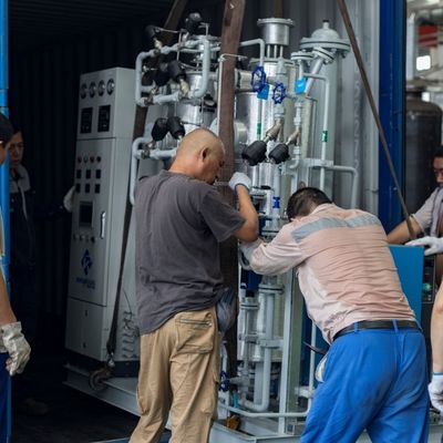 Garantierte lange Lebensdauer des Stickstoffgasreinigers vor Ort mit CE-Zertifikat