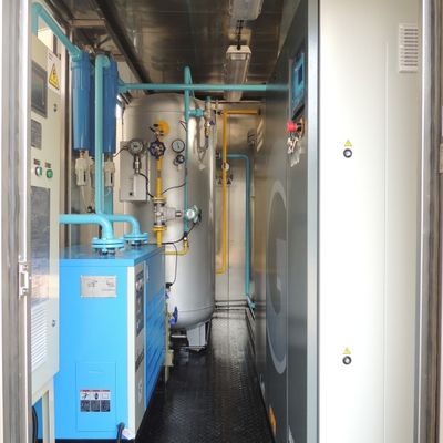 6KV Spannung ISO Behälter Stickstoffgaserzeugungsanlage mit Sauerstoffmonitor