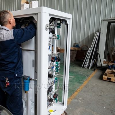 Schnelle Produktion vollautomatischer Wasserstoffgas-Gasmischer aus Edelstahl