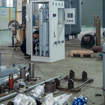 Edelstahl Online-Monitor Reinheit Stickstoff- und Wasserstoffgasmischer 10Nm3/h Kapazität